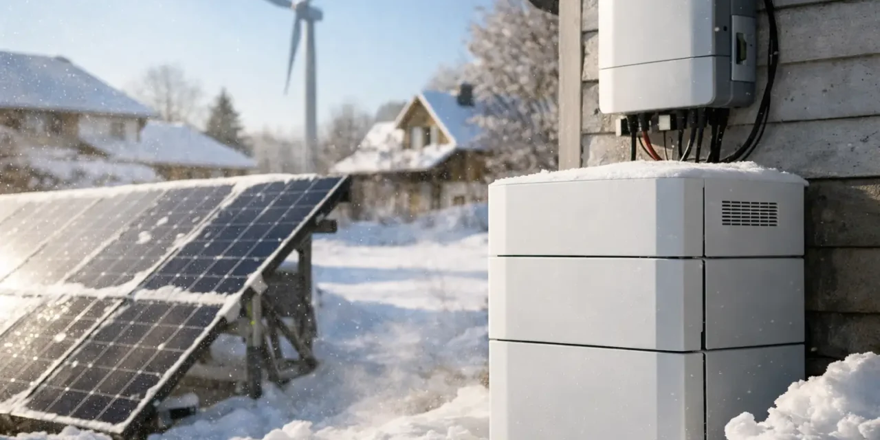 Czy magazyn energii działa zimą? Tak, ale inaczej