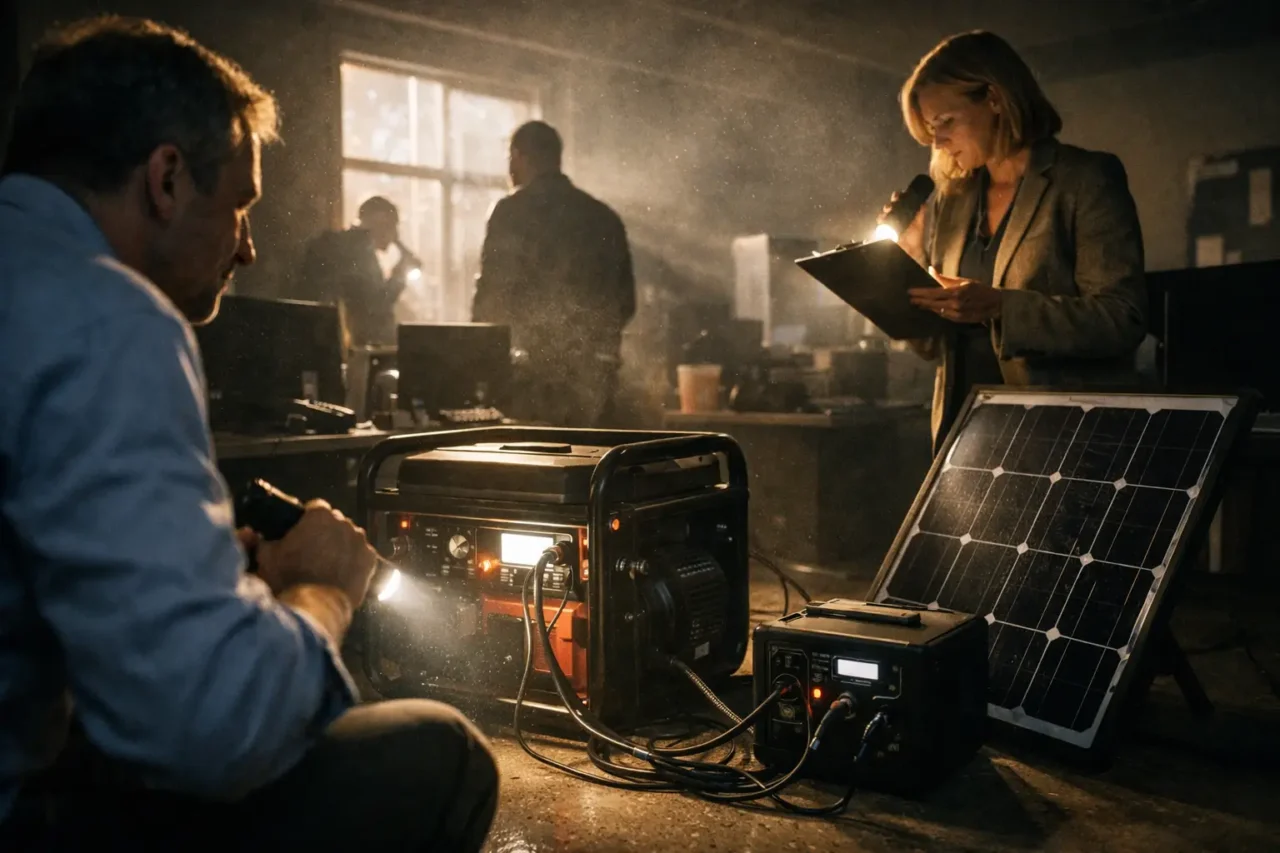 Jak przygotować firmę na blackout bez przestojów