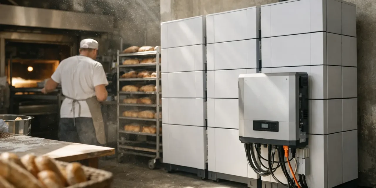 Magazyn energii dla piekarni – jak dobrać moc