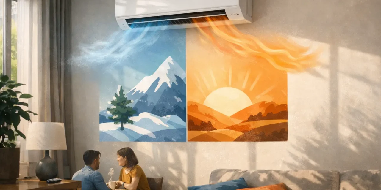 Klimatyzacja z funkcją grzania – kiedy się opłaca?