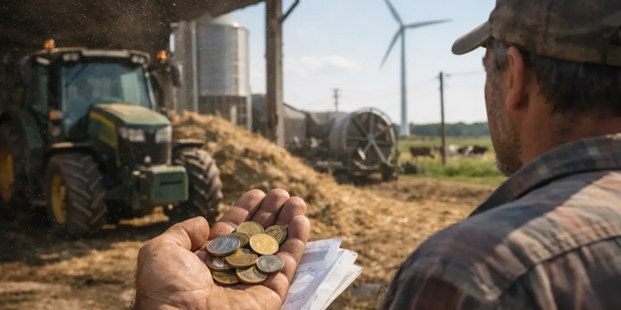 Koszty energii w gospodarstwie rolnym rosną