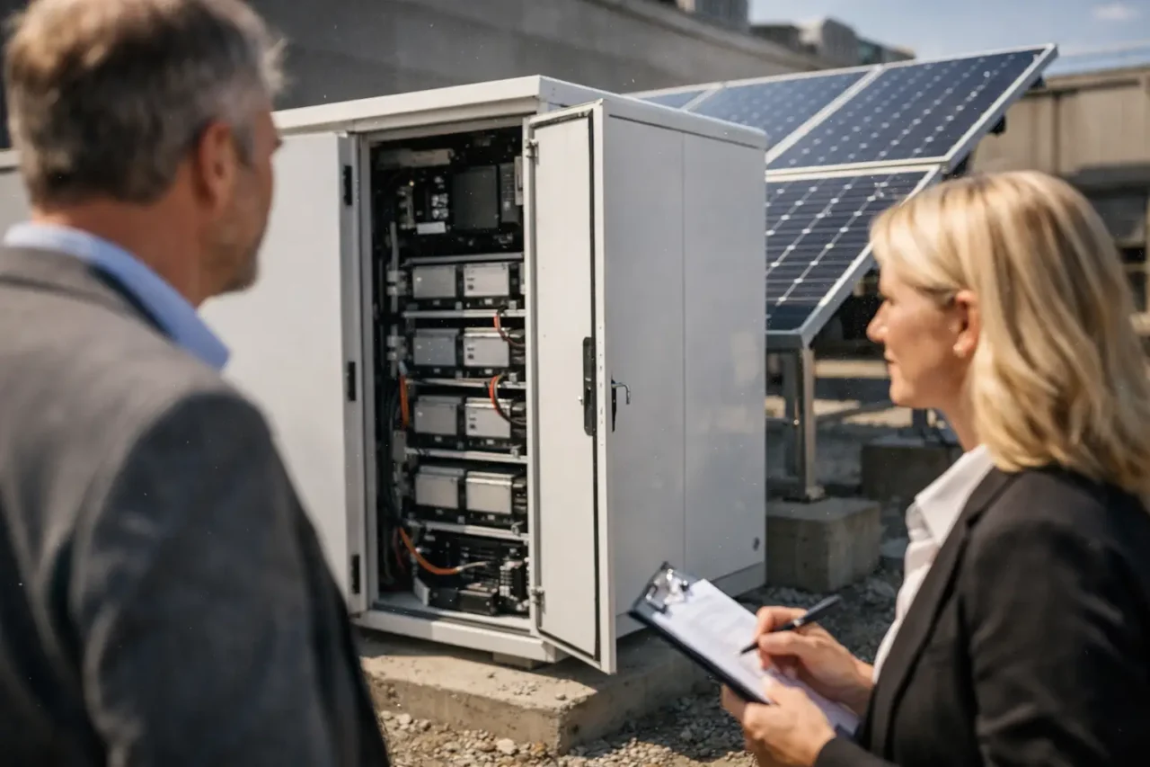 Oszczędności firmy dzięki magazynowi energii