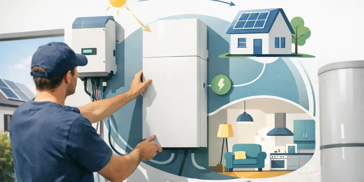 Przykład wdrożenia magazynu energii w domu