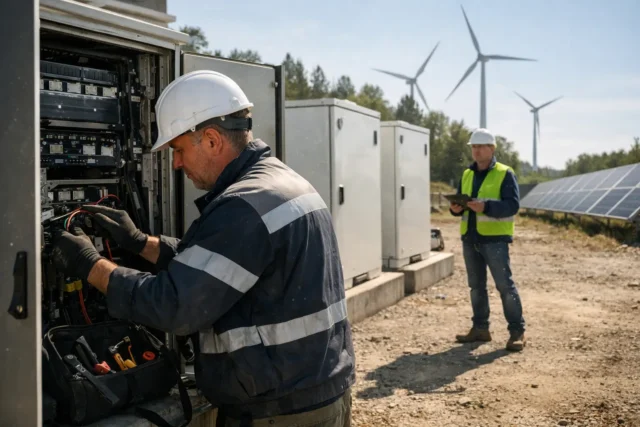 Serwis magazynów energii Podlasie – co obejmuje?