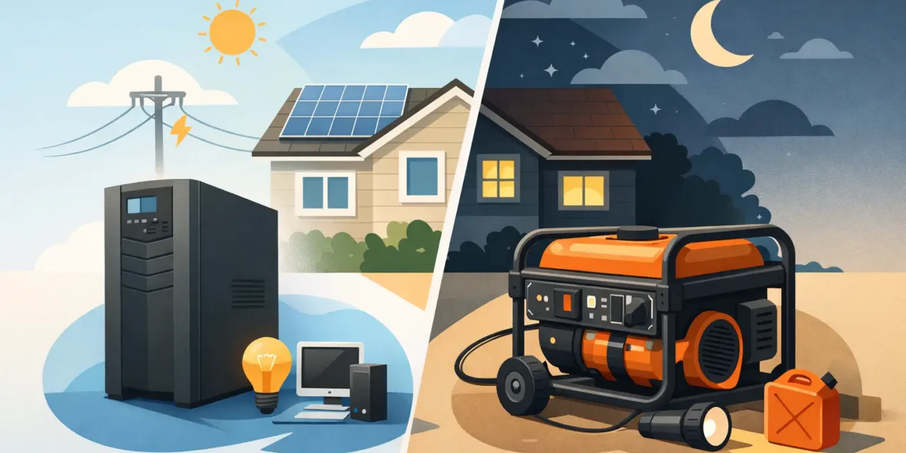 UPS czy generator dla domu – co wybrać?