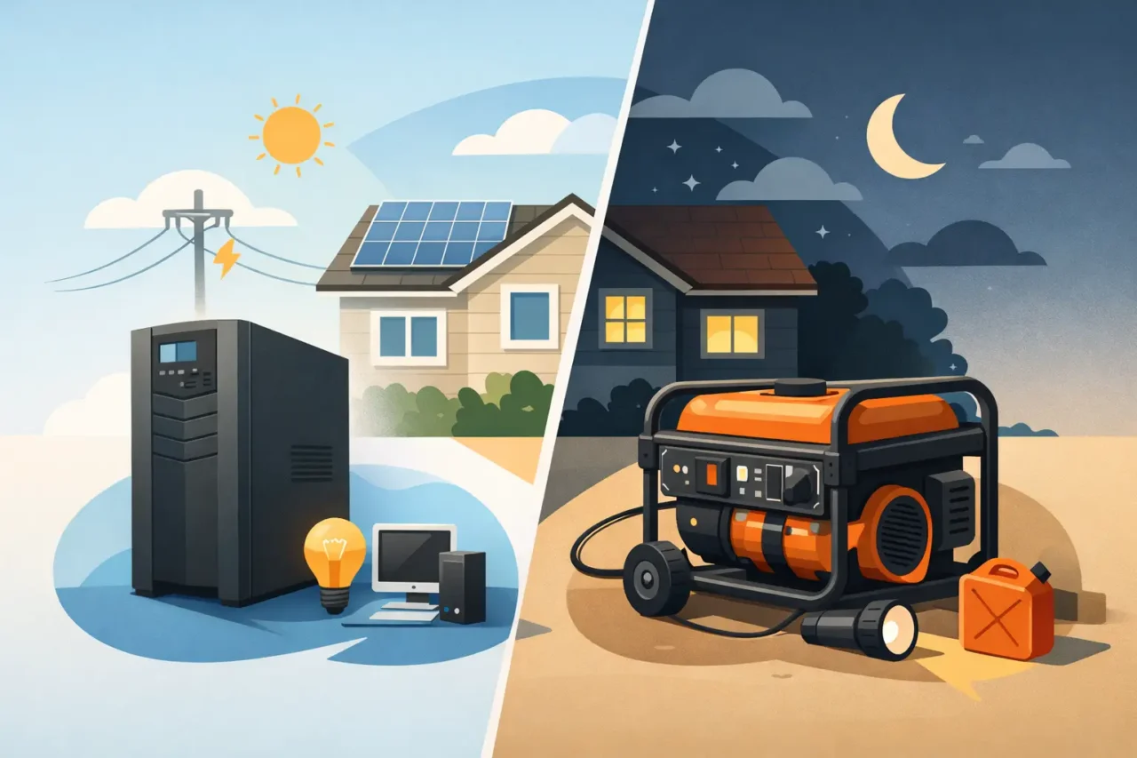 UPS czy generator dla domu - co wybrać?